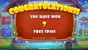 The Dog House Megaways 1000 slot dengan tema anjing dan pedesaan